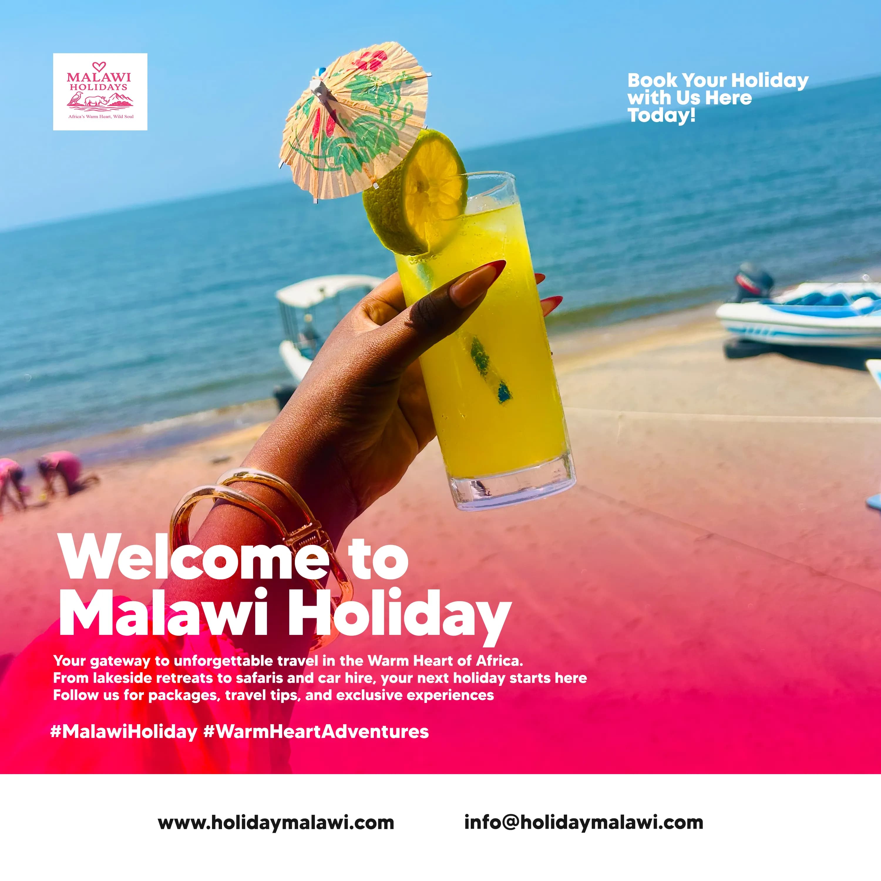Malawi Holidays post: welcome to Malawi