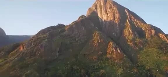 Mountain peak in Malawi, still from the promo film